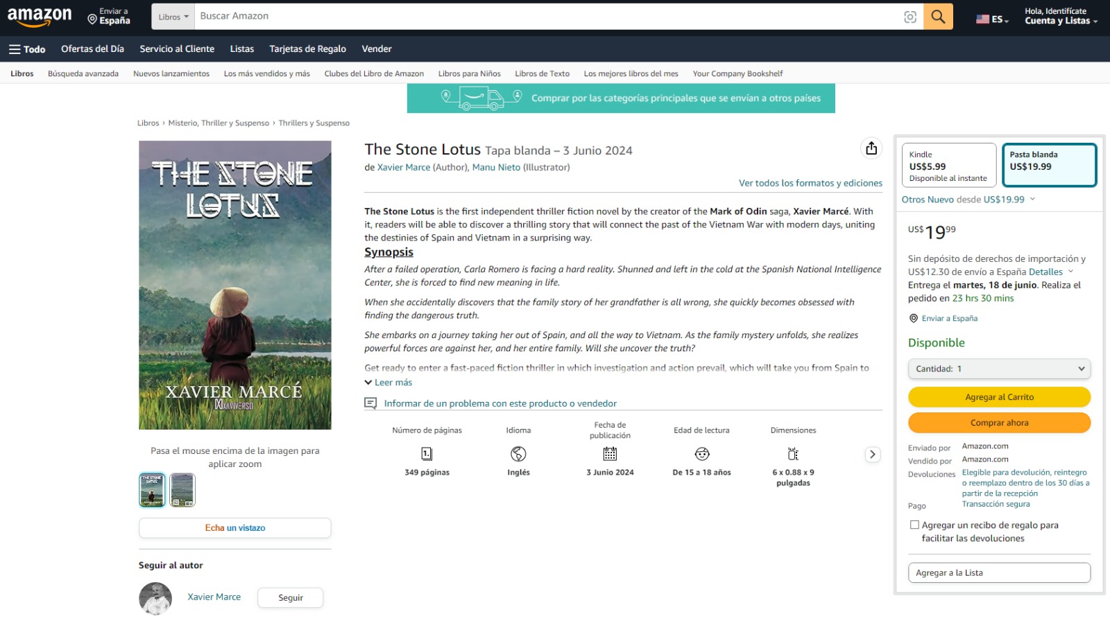 The Stone Lotus on Amazon